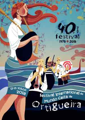 Cartel Festival de Ortigueira 2018